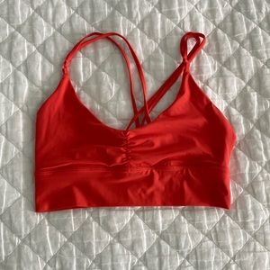 LuluLemon strappy sports bra size 4
